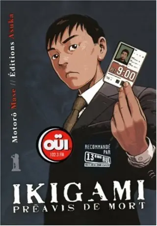 Couverture de Ikigami - Préavis de Mort